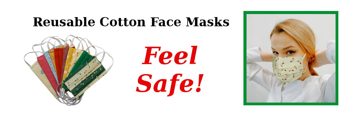 Reusable Cotton Face Masks 2